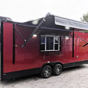 2024 Southern Dimensions 24- Concession Trailer- Gas – Fire Suppression-Hood-Refrigeration (SDG-215)