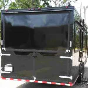 2024 Southern Dimensions Concession Trailer 22 Foot- With OLE Hickory CTO and Gull Doors (SDG-234)